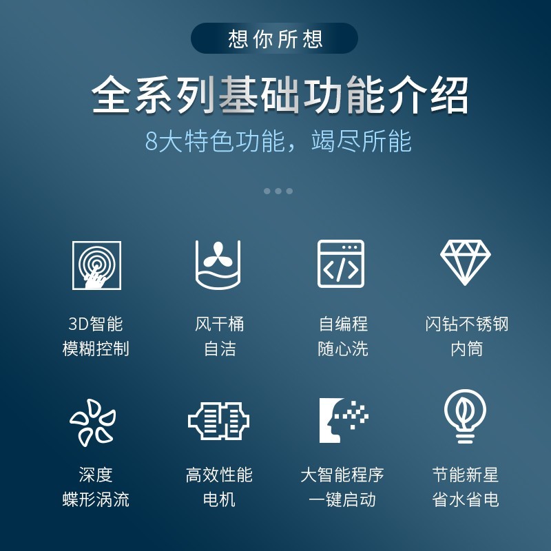 志高（CHIGO）全自动洗衣机 洗烘一体商品图片